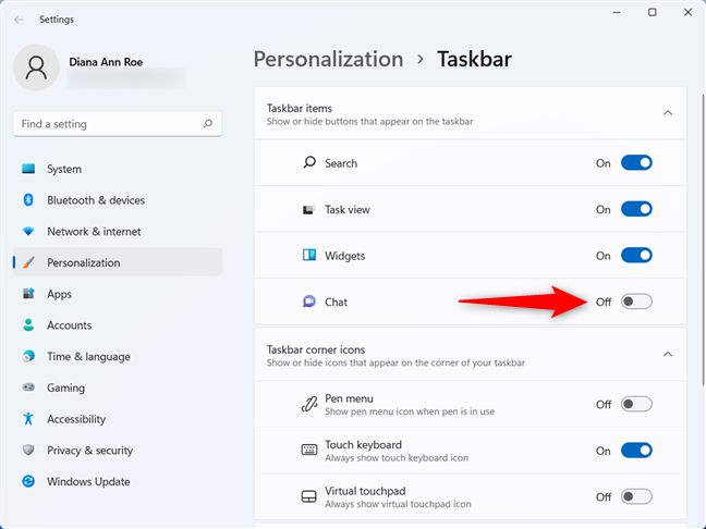 Cómo quitar un icono de la barra de tareas en Windows 11