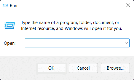 ejecutar cuadro de diálogo