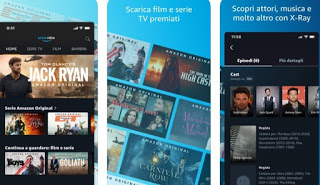 aplicación de transmisión