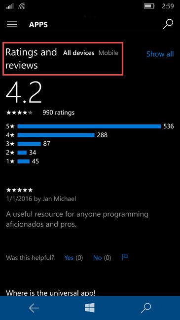 Plataforma universal de Windows, UWP, aplicaciones, Windows 10, Tienda, características