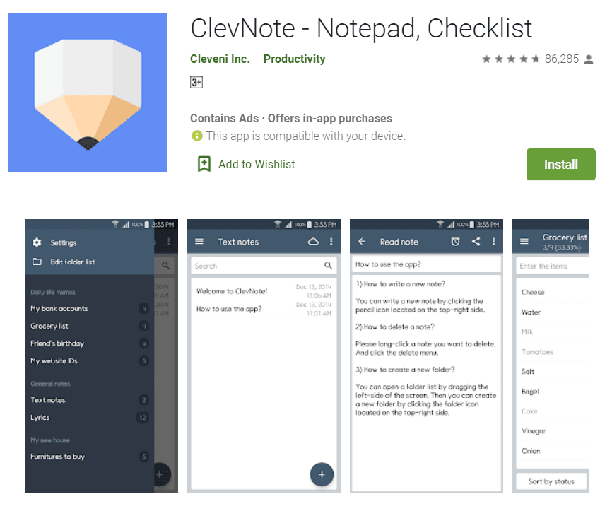 ClevNota