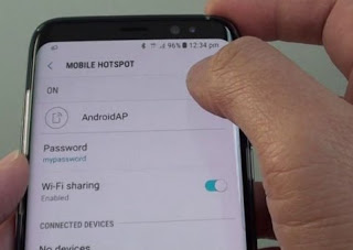 punto de acceso de teléfono inteligente