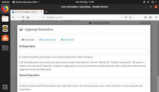 dispositivo de sincronización