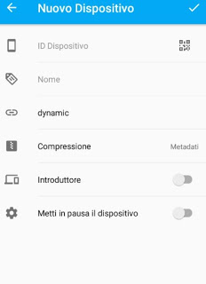 sincronización de Android