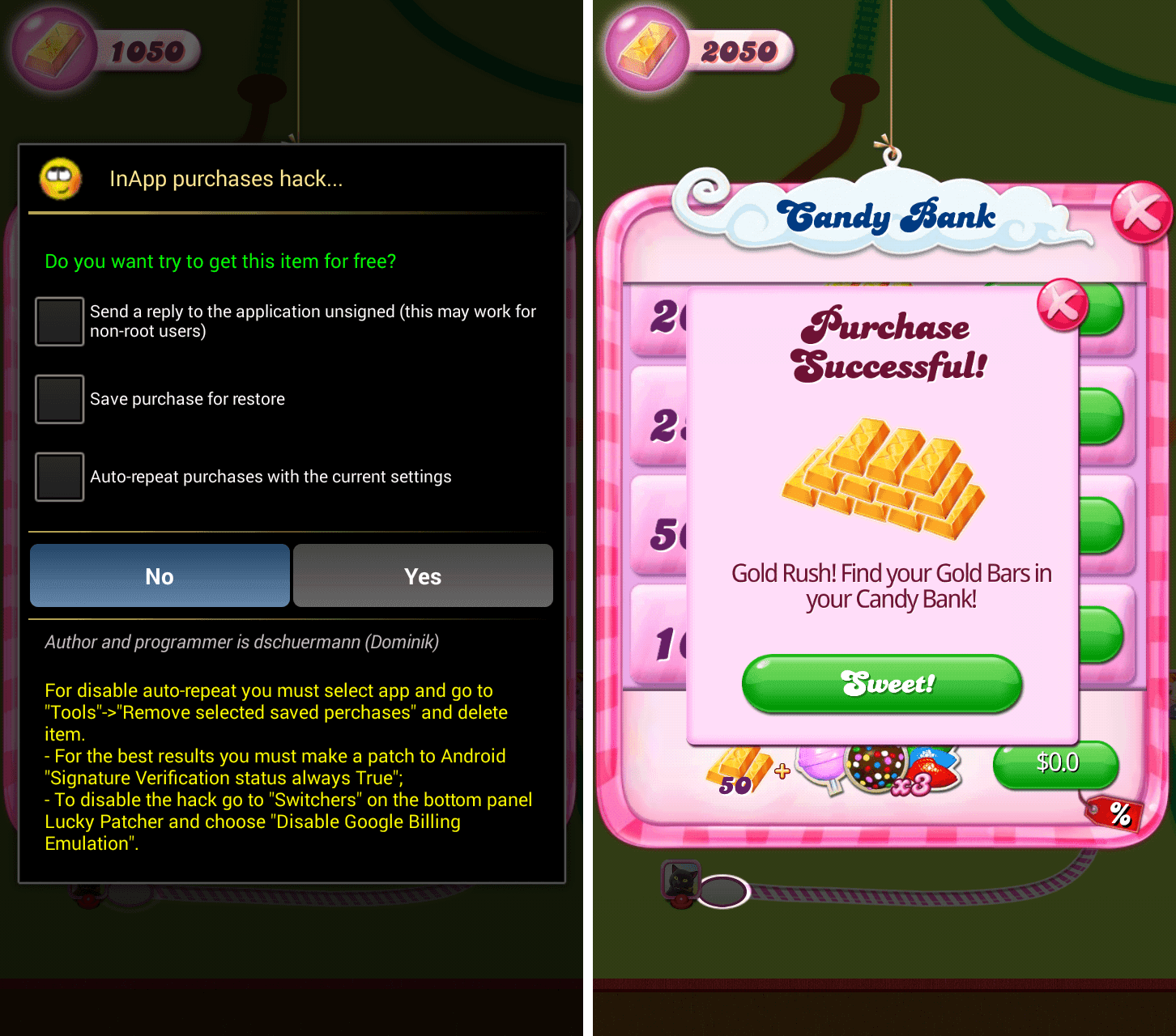 Hackear juegos con Lucky Patcher
