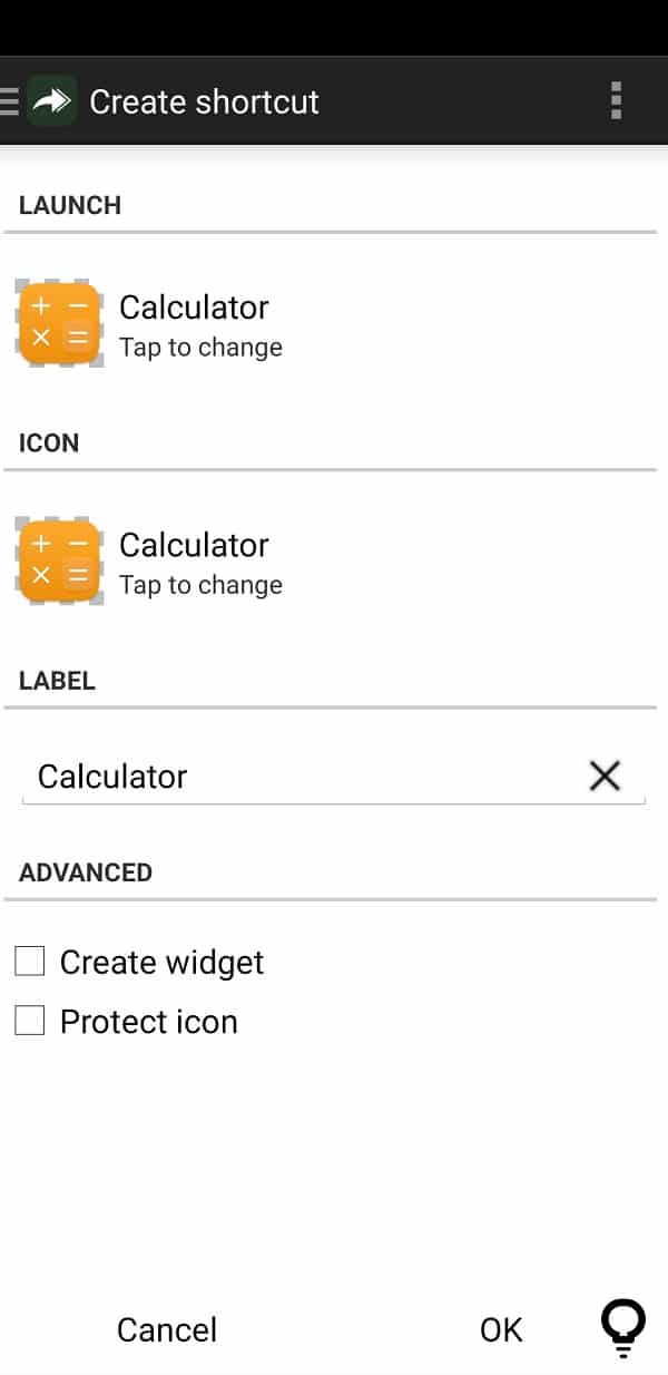 Busque la aplicación cuyo icono desea cambiar y tóquelo