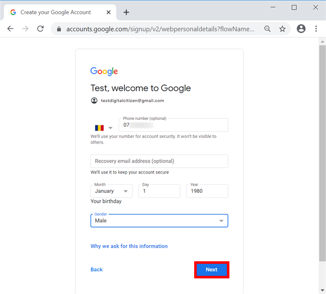 CREAR O GESTIONAR TU CUENTA DE GOOGLE EN CHROME visual data 8