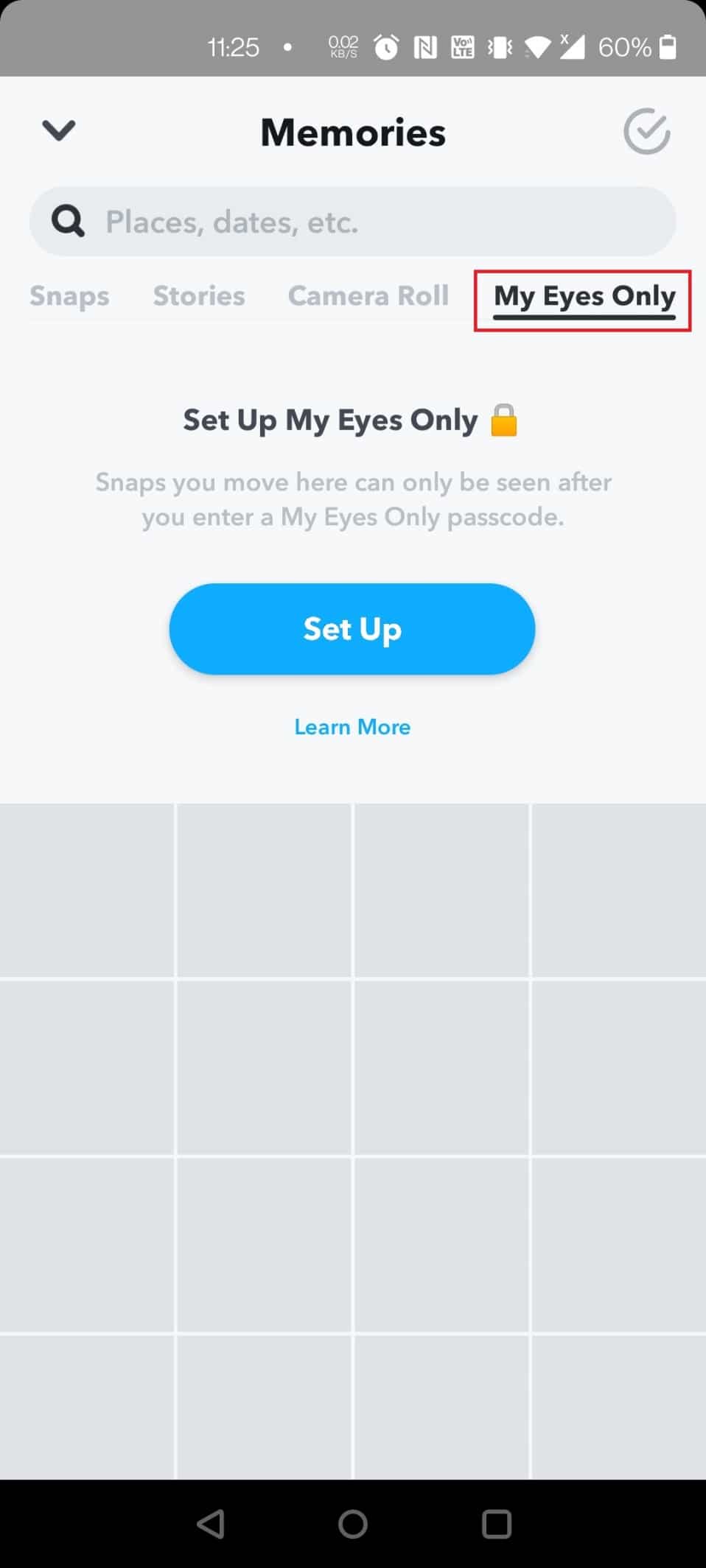 toque Solo para mis ojos para abrir la carpeta oculta secreta.  Cómo encontrar cosas ocultas en iPhone