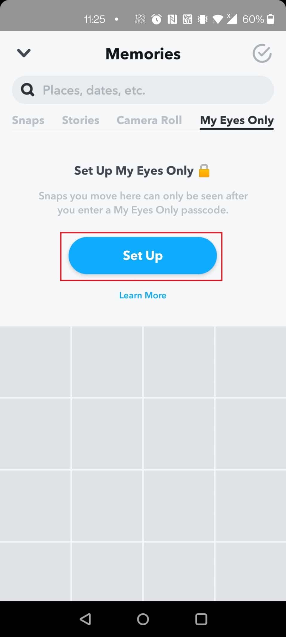 toca el botón Configurar.  Cómo encontrar cosas ocultas en iPhone