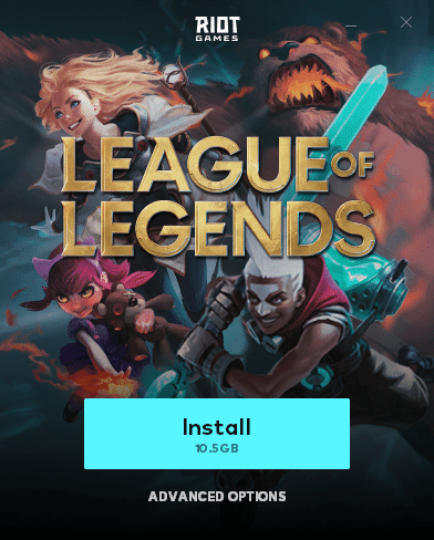 Ahora, haga clic en la opción Instalar |  Arreglar caídas de cuadros de League of Legends