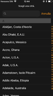 Zonas horarias en el iPhone