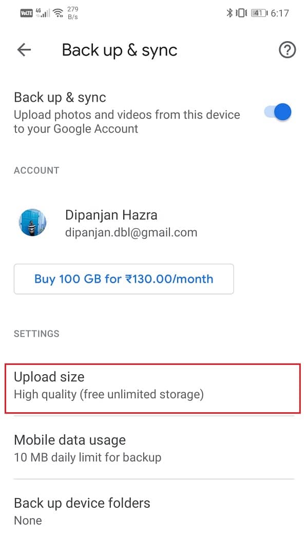 En Configuración, encontrará la opción llamada