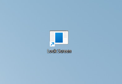 Użyj skrótu blokady systemu Windows na pulpicie