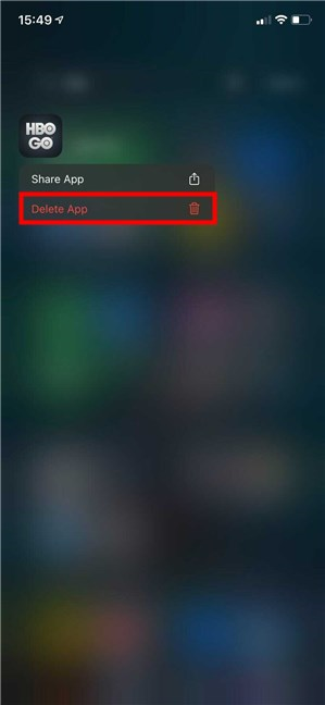 Cómo eliminar aplicaciones en iPhone usando la búsqueda de la biblioteca de aplicaciones