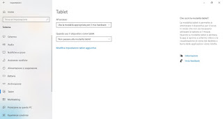 Menú de configuración