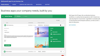 Sitio de creador de aplicaciones de Google