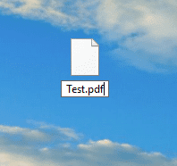 Ahora cambie la extensión .aspx a .pdf