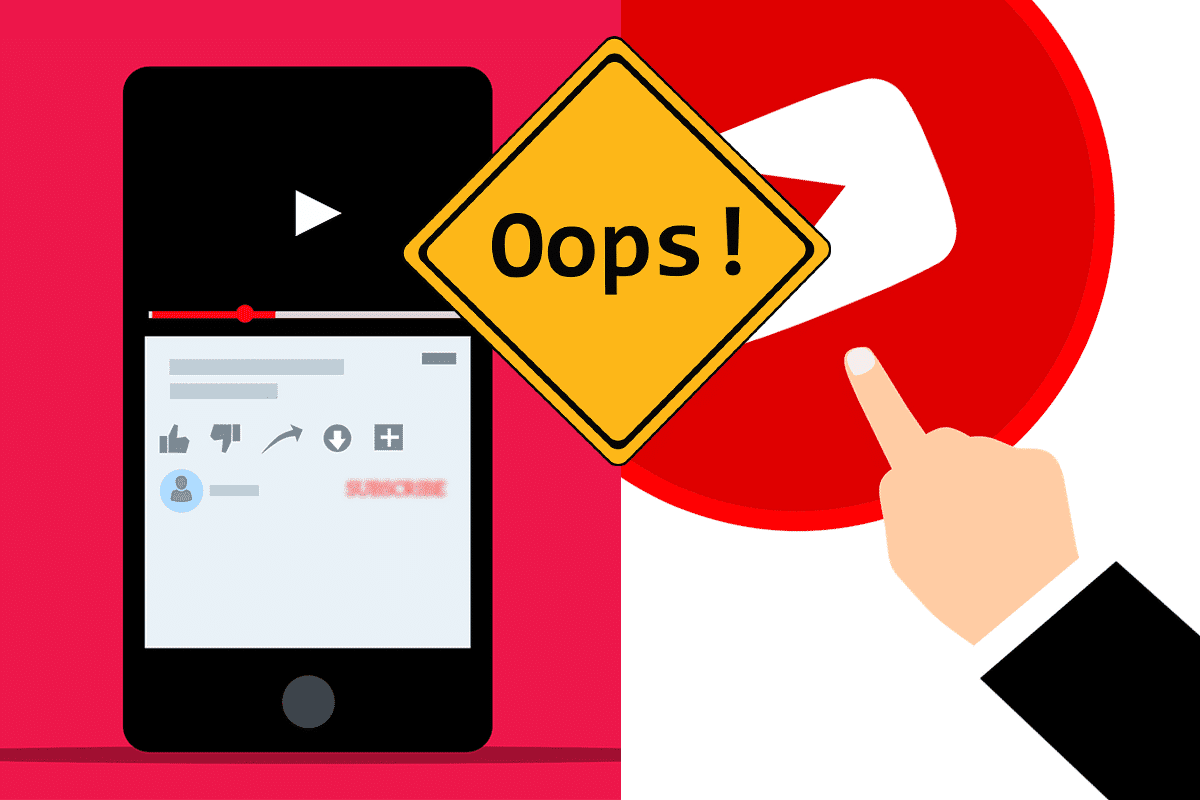 Solucionar un error Ocurrió 'intentar de nuevo' ID de reproducción en YouTube