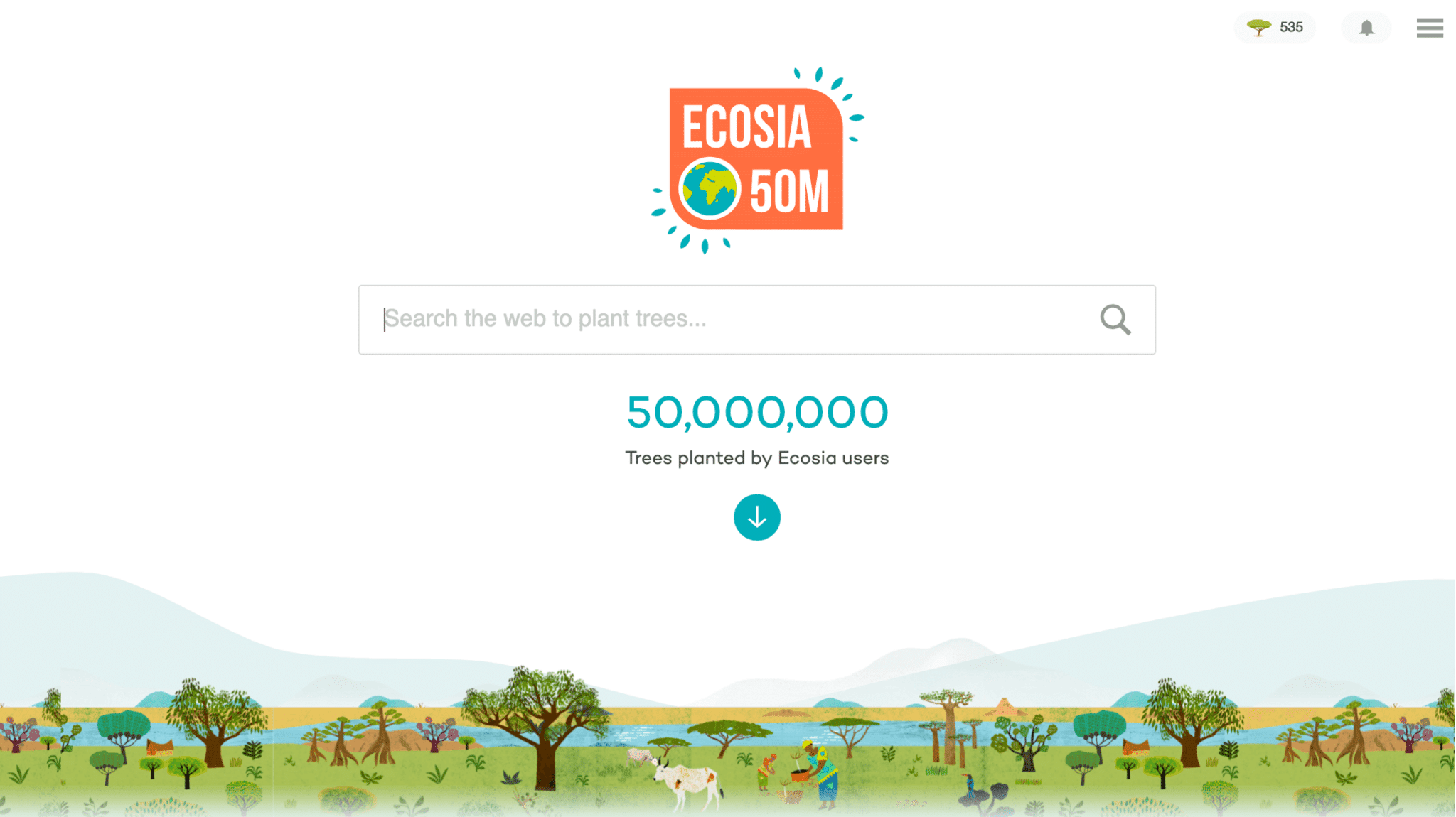 Ecosia | Los mejores navegadores web anónimos para navegación privada