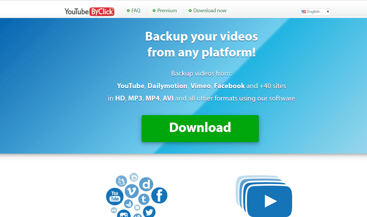 YouTube ByClick es un paquete de software | Descargar video incrustado desde cualquier sitio web