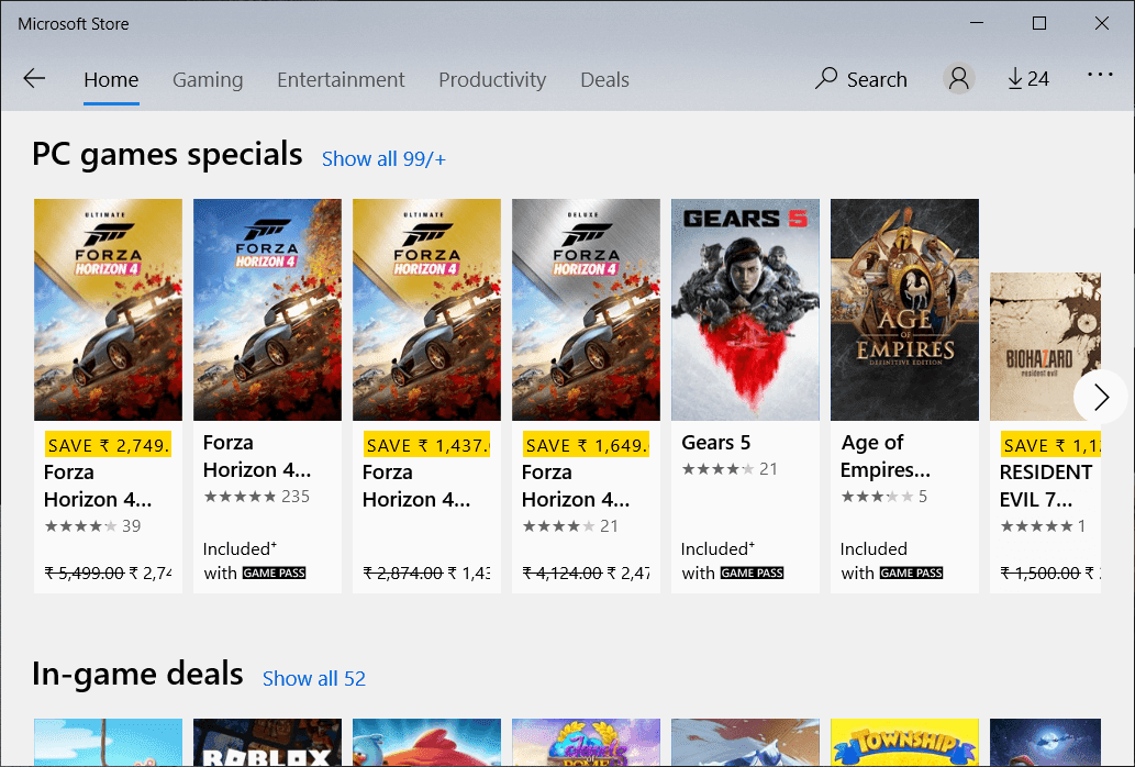 Sin barra de desplazamiento o barra de desplazamiento de ocultación automática en Windows 10 Store Apps