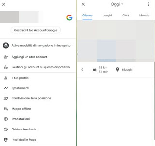 movimientos de google
