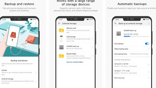 Copia de seguridad de Huawei