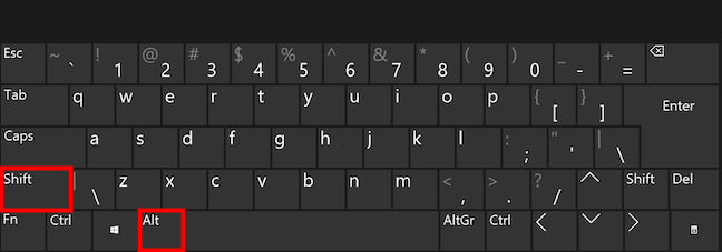 El atajo de cambio de idioma del teclado en Windows 10