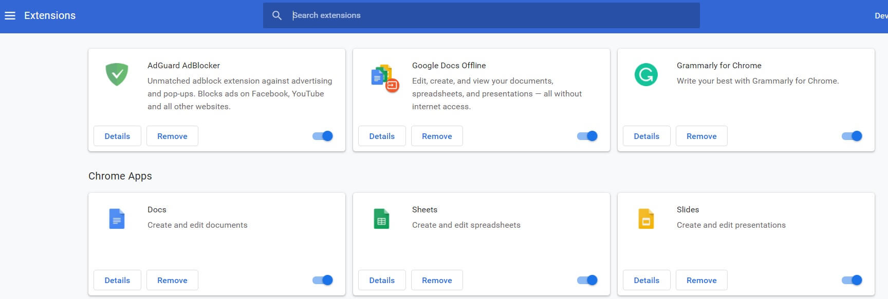 Asegúrese de deshabilitar y eliminar cualquier extensión que no necesite