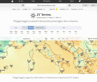 lado del cielo oscuro