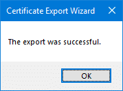 Haga una copia de seguridad de su certificado y clave EFS en el Administrador de certificados