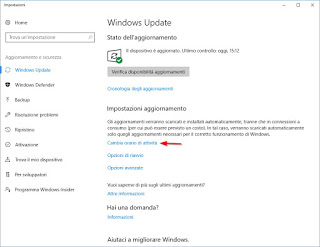 Horas laborales Horas de trabajo de Windows 10