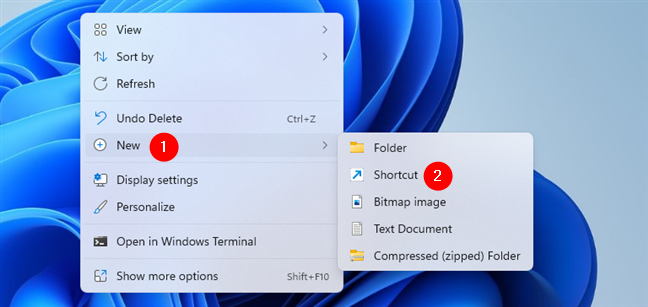 Crear un nuevo acceso directo