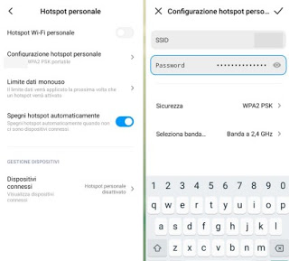 Punto de acceso para Android