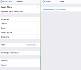 agregar una VPN