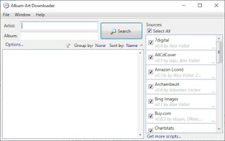 herramienta de descarga de portadas de álbumes