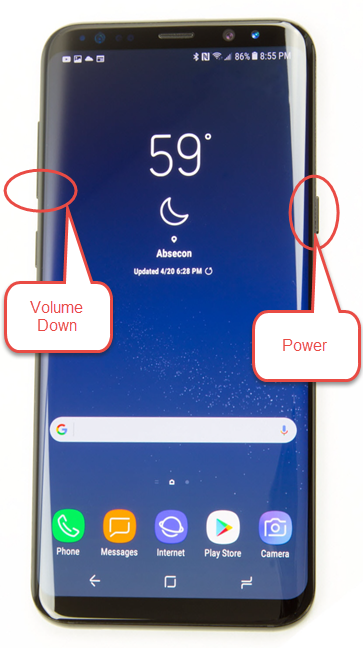 Los dos botones también se pueden encontrar en diferentes bordes del teléfono inteligente.