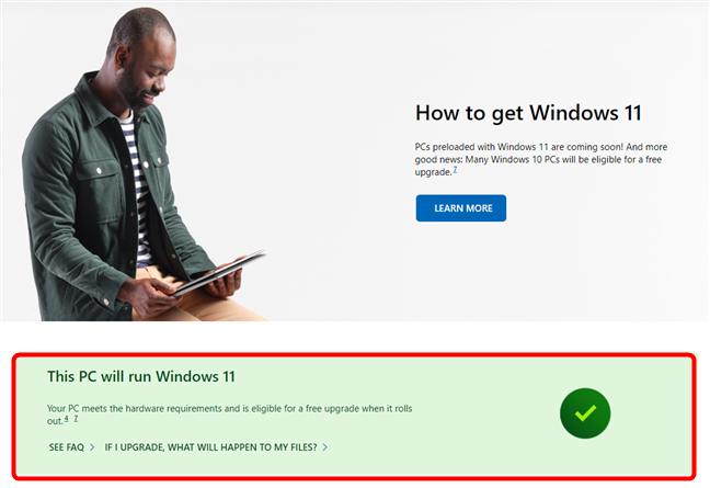 Esta PC ejecutará Windows 11