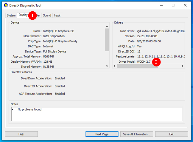 Requisitos del sistema de Windows 11: GPU con un controlador WDDM 2.0 o superior
