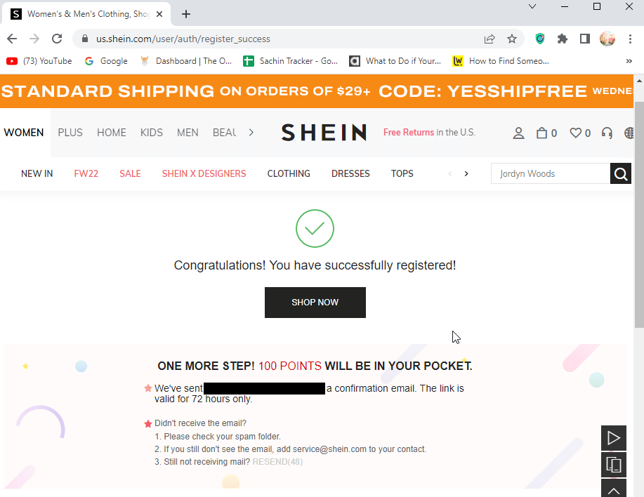 lectura de mensaje felicitaciones te has registrado con exito 