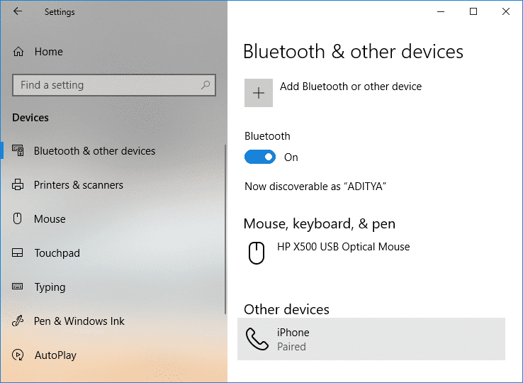 Has emparejado correctamente tu teléfono con Windows 10