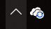 Busque el icono de OneDrive en la barra de tareas
