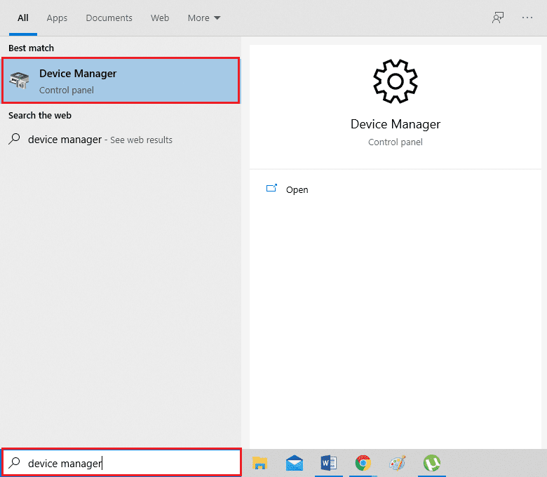 Inicie el Administrador de dispositivos | Arreglar la tartamudez de audio en Windows 10