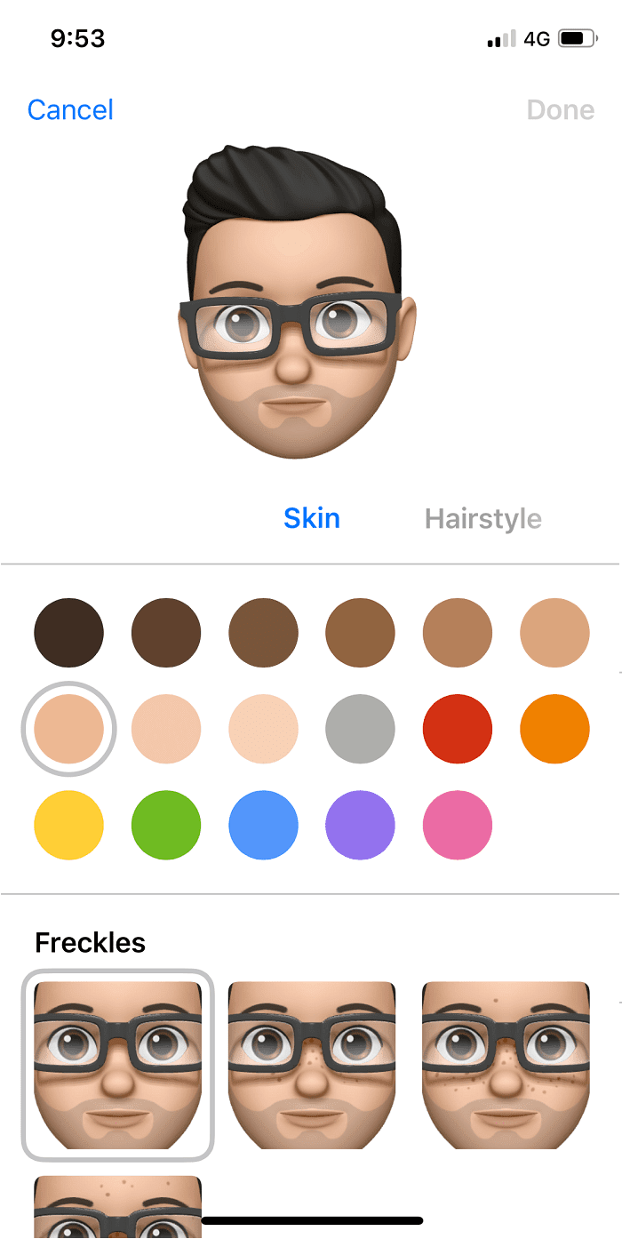 Personaliza el personaje a tu medida