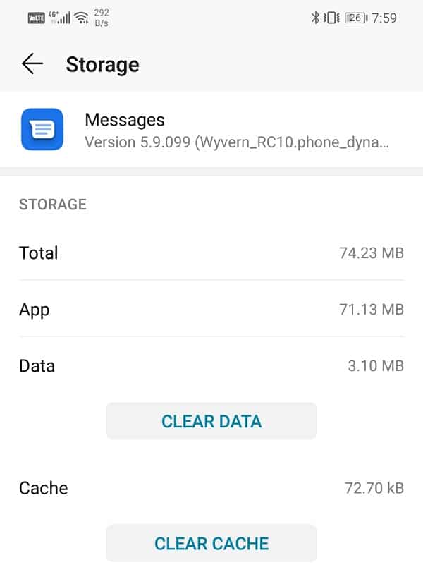Toque borrar datos y borrar caché y dichos archivos se eliminarán