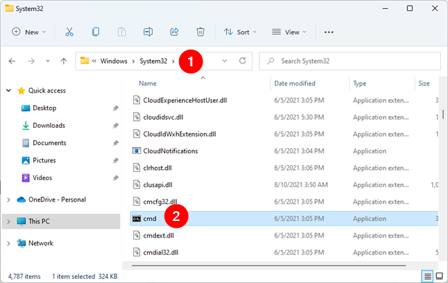 Abra el símbolo del sistema ejecutando cmd.exe