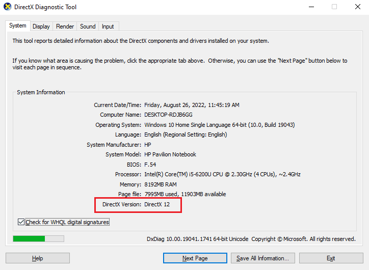 Actualizar DirectX 