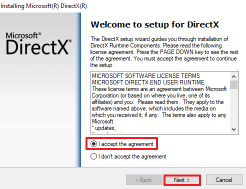 Reinstalar DirectX 