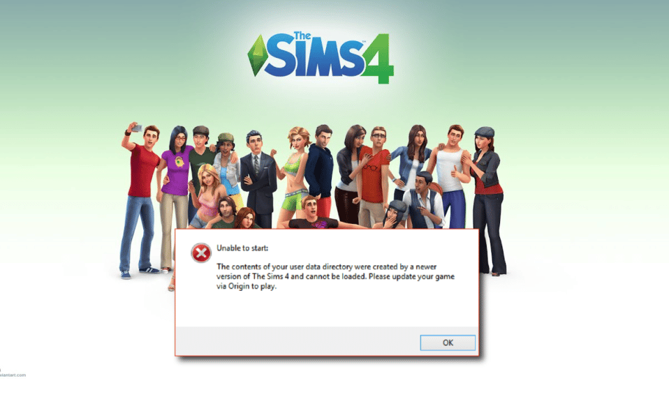 5 formas de arreglar Sims 4 que no pueden iniciar el contenido de sus datos de usuario