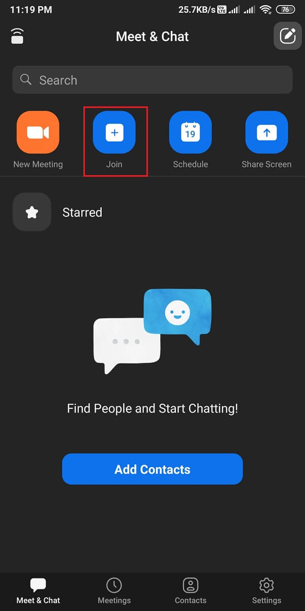 Haga clic en unirse a la reunión |  Cómo apagar la cámara en modo Zoom